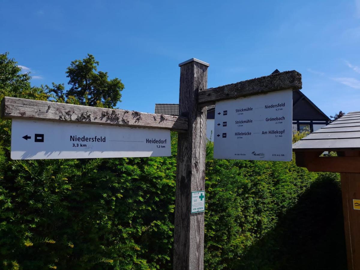 Haus Konthe, Appartement Winterberg Dış mekan fotoğraf